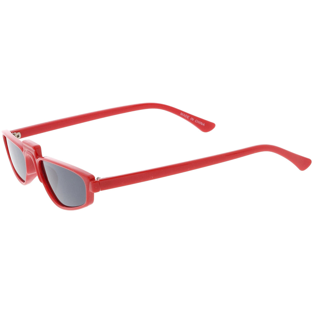 Women's 1990's Small Thin Retro Cat Eye Sunglasses C684