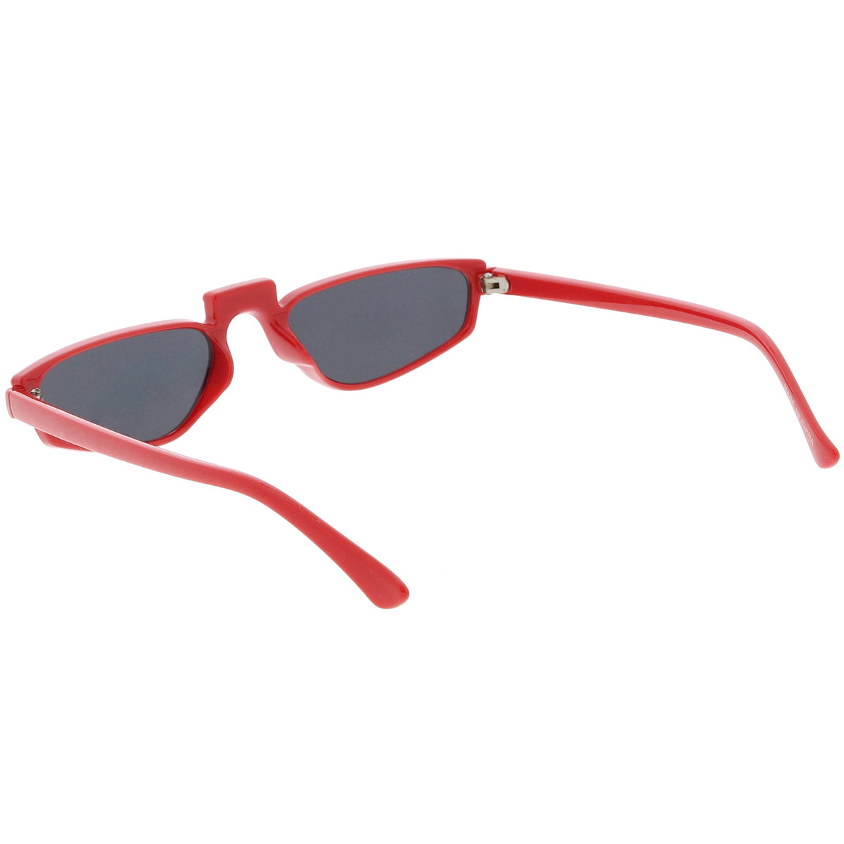 Women's 1990's Small Thin Retro Cat Eye Sunglasses C684