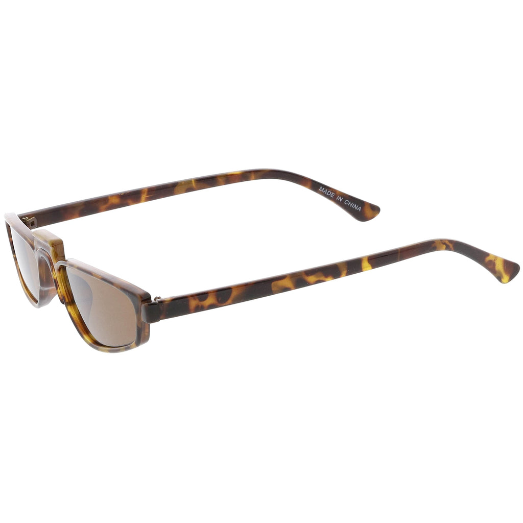 Women's 1990's Small Thin Retro Cat Eye Sunglasses C684