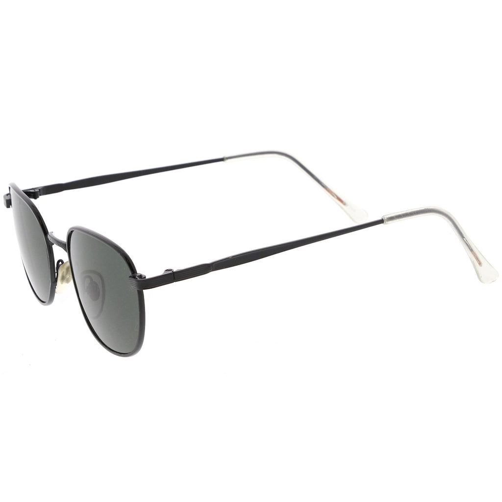 Deadstock True Vintage Square Metal Dapper Sunglasses C717