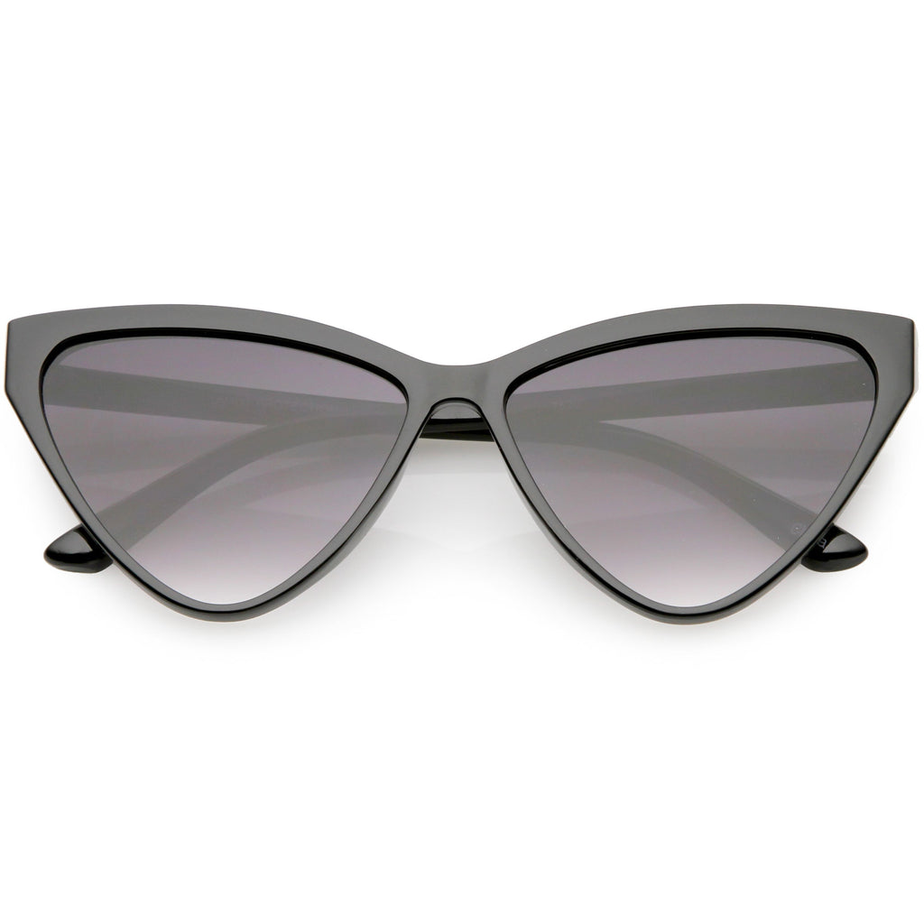Women's Retro Modern High Tipped Cat Eye Sunglasses C738