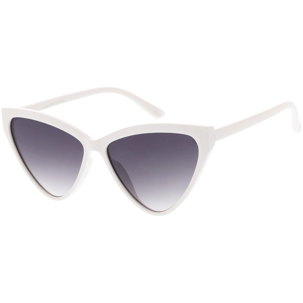 Women's Retro Modern High Tipped Cat Eye Sunglasses C738