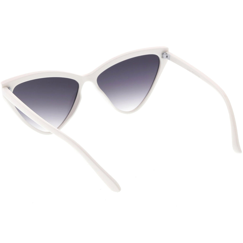 Women's Retro Modern High Tipped Cat Eye Sunglasses C738