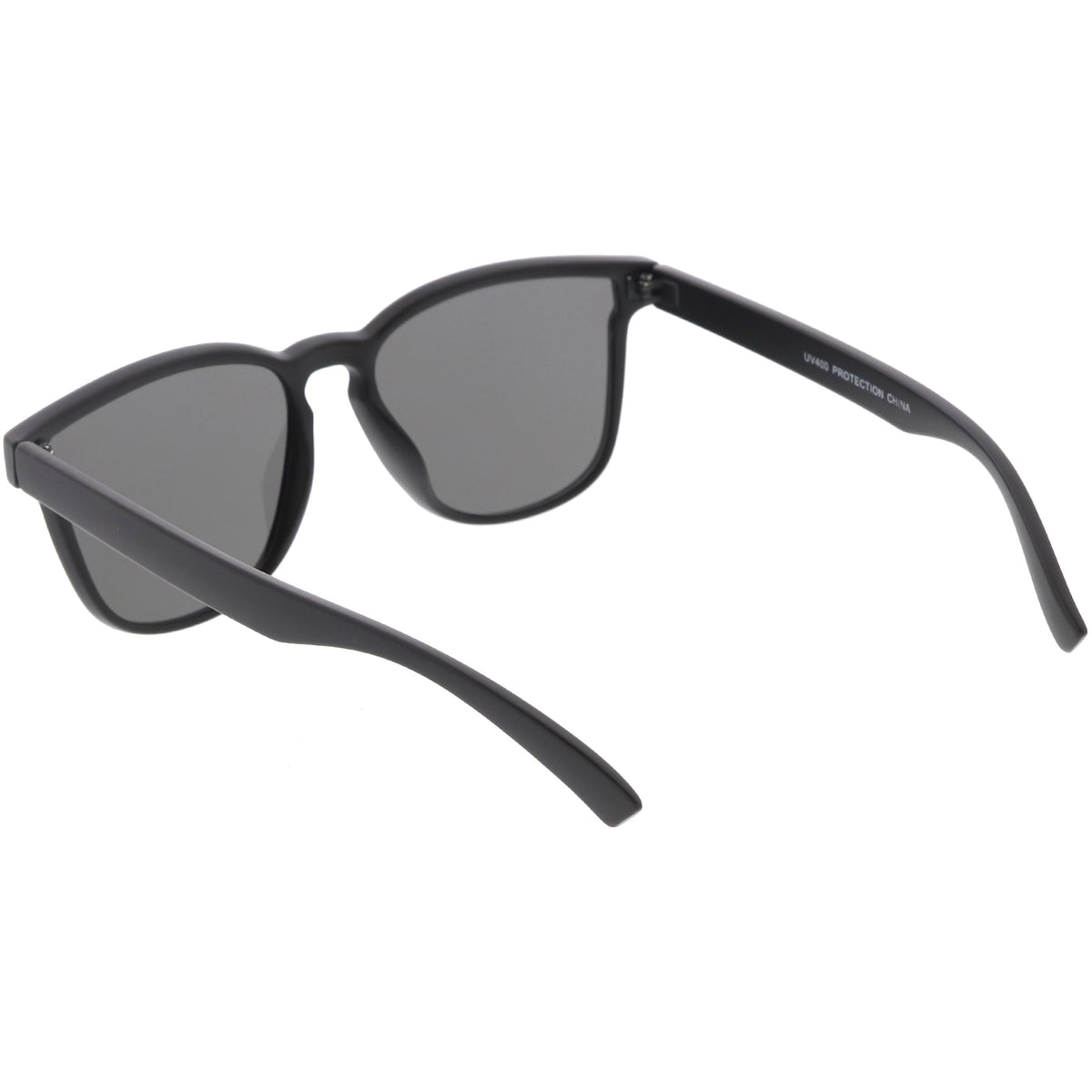 Retro Modern Horned Rim Flat Lens Sunglasses C753