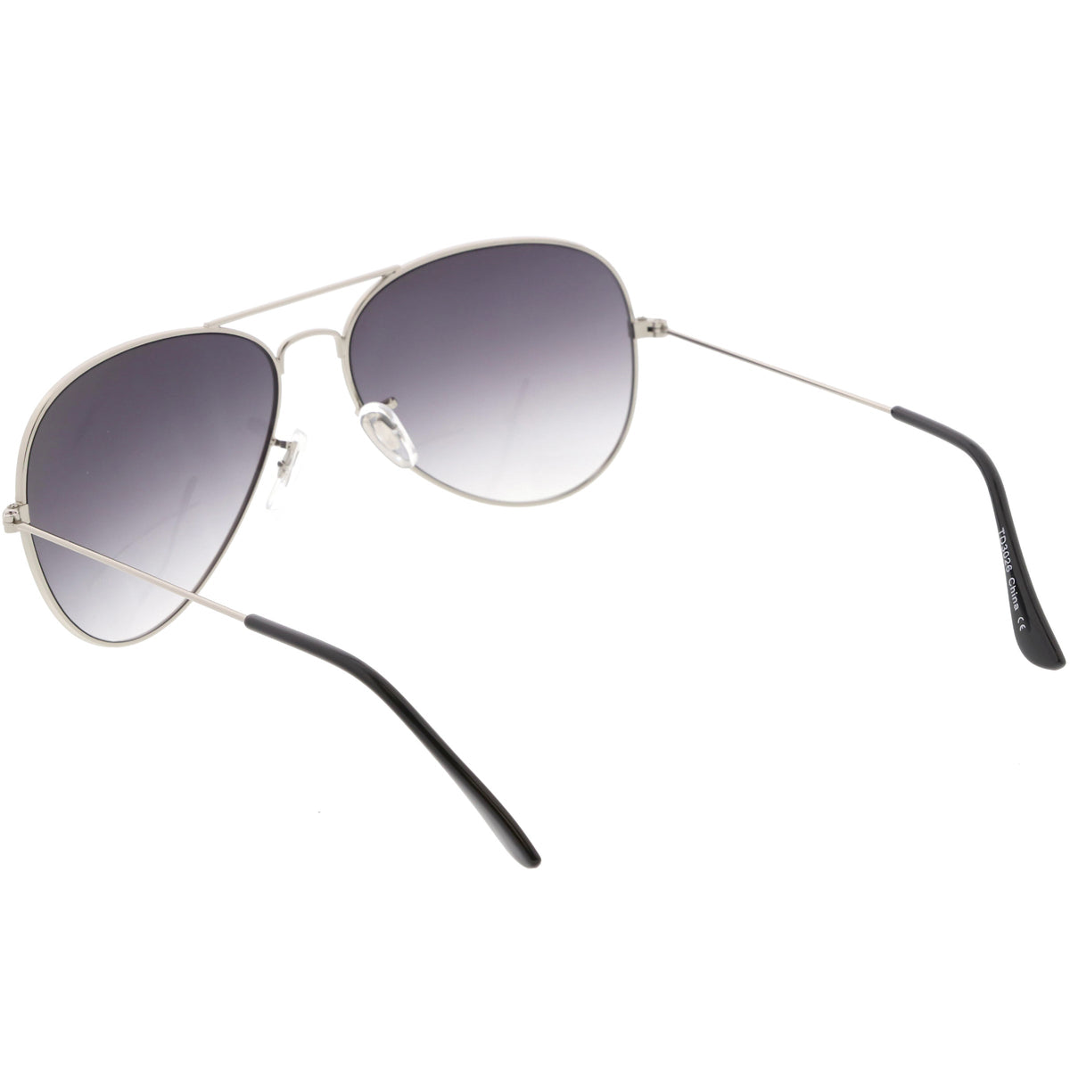 Large Full Metal Aviator Gradient Lens Sunglasses C764 60mm