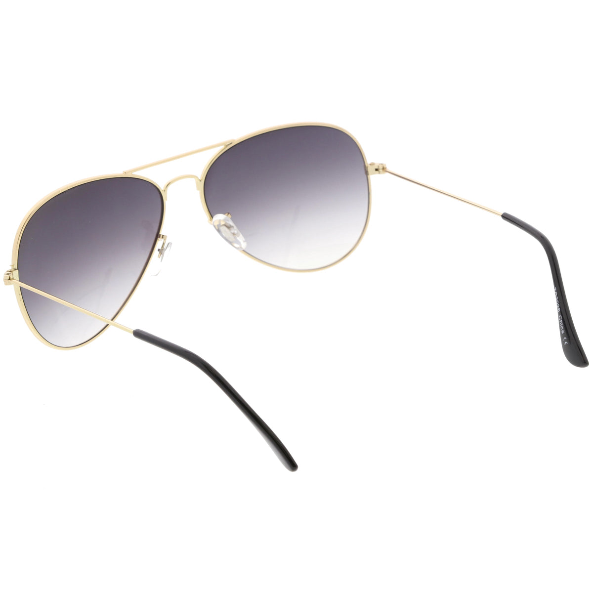 Large Full Metal Aviator Gradient Lens Sunglasses C764 60mm