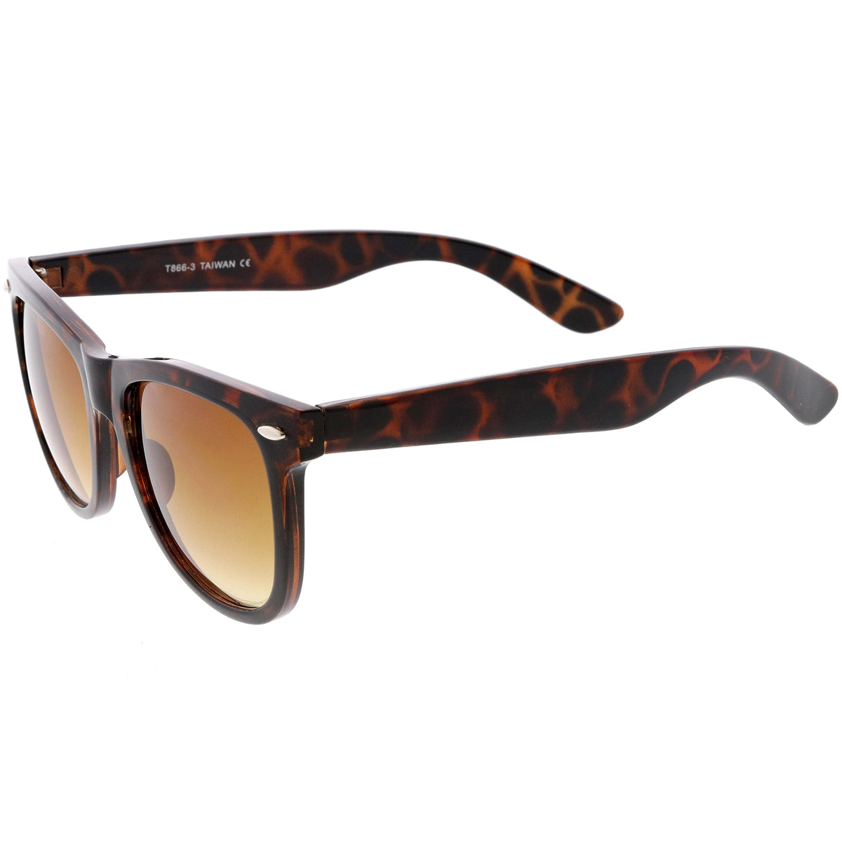 Large Retro Classic Horned Rim Retro Sunglasses C765