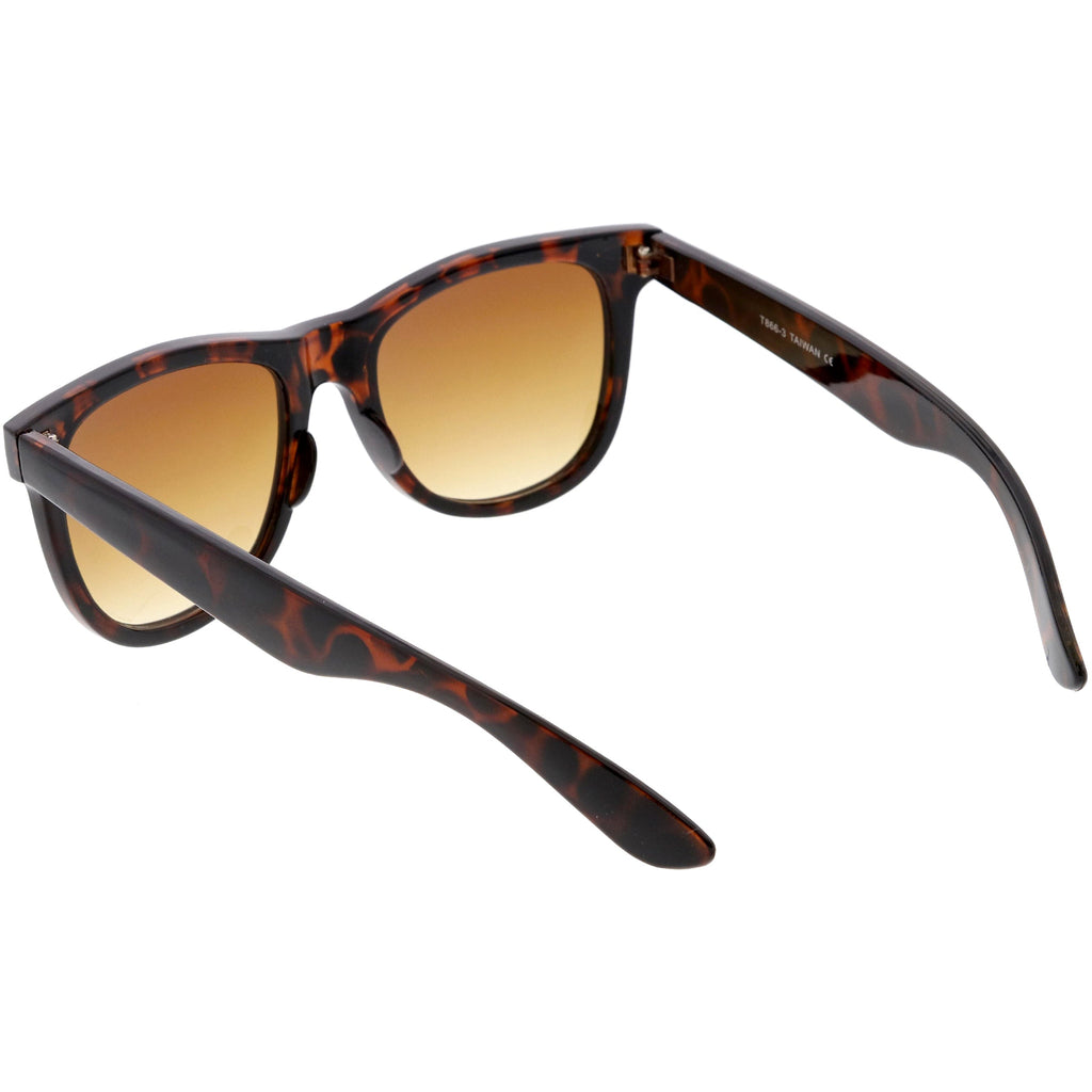 Large Retro Classic Horned Rim Retro Sunglasses C765