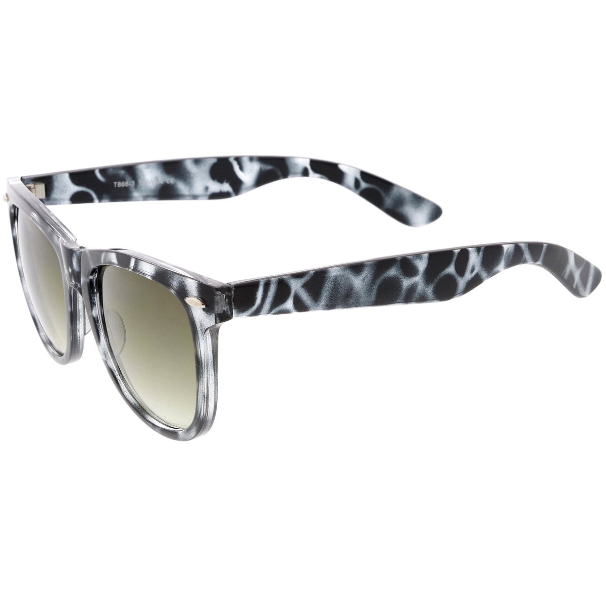 Large Retro Classic Horned Rim Retro Sunglasses C765