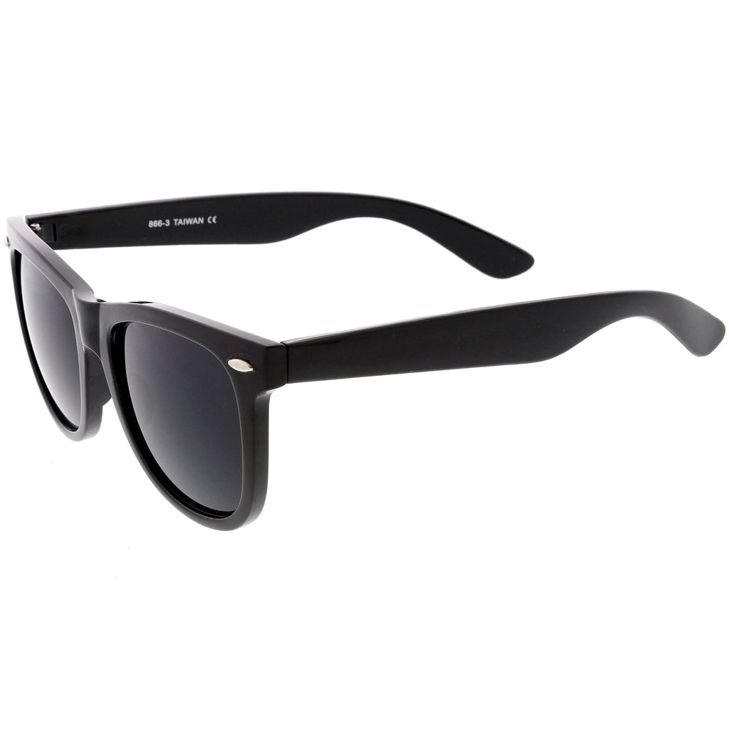 Large Retro Classic Horned Rim Retro Sunglasses C765