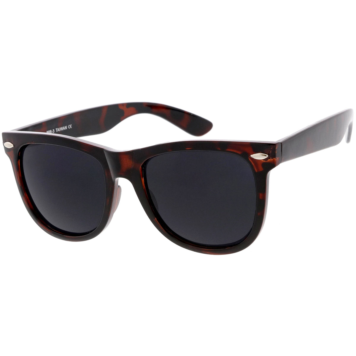 Large Retro Classic Horned Rim Retro Sunglasses C765