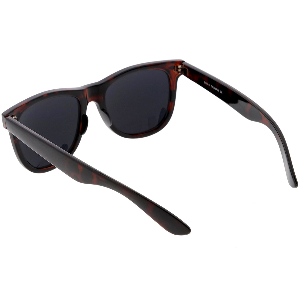 Large Retro Classic Horned Rim Retro Sunglasses C765