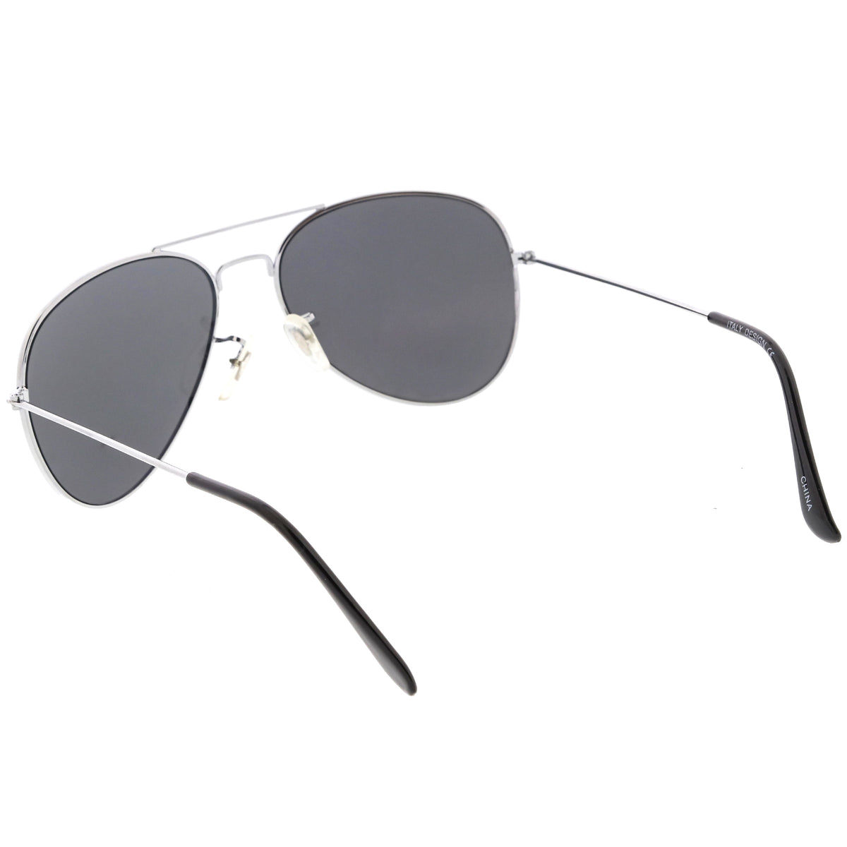Classic Metal Silver Mirror Lens Aviator Sunglasses C781