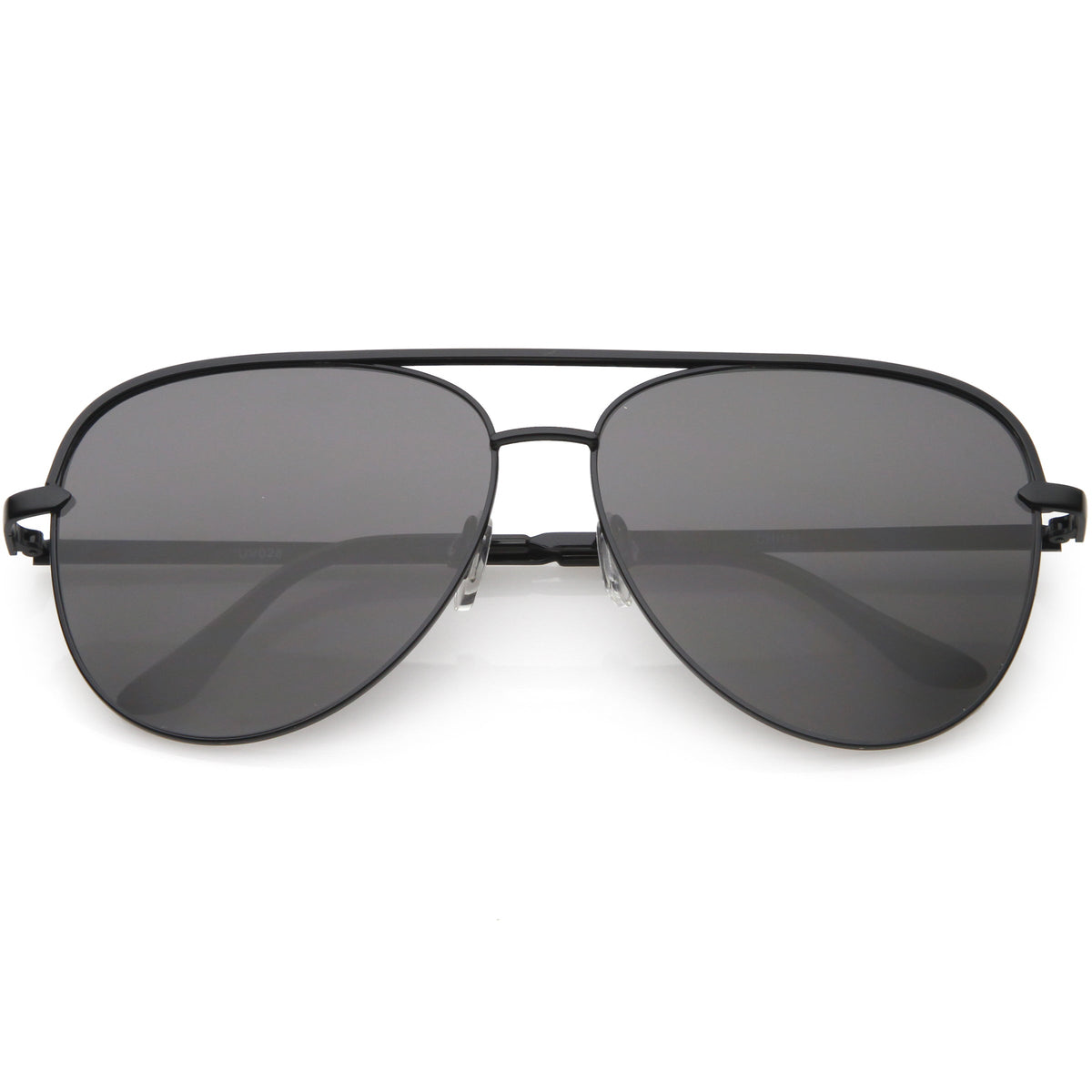 Retro Modern Oversize Flat Lens Aviator Sunglasses C791 54mm