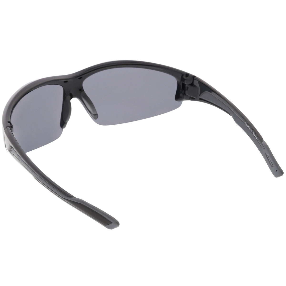Performance TR-90 Semi Rimless Sports Wrap Polarized Sunglasses C801