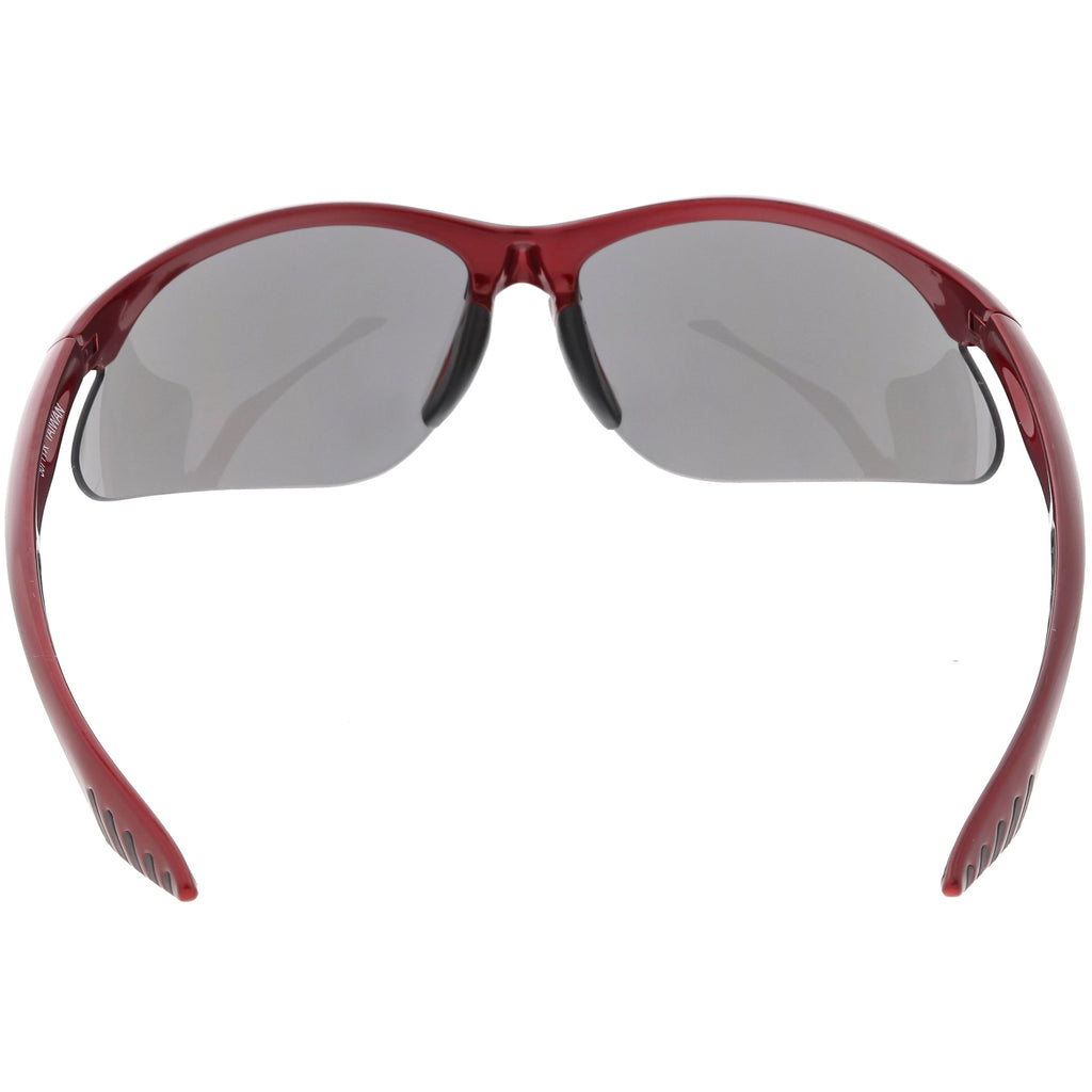 Active Sports Half Frame TR-90 Wrap Around Sunglasses C809