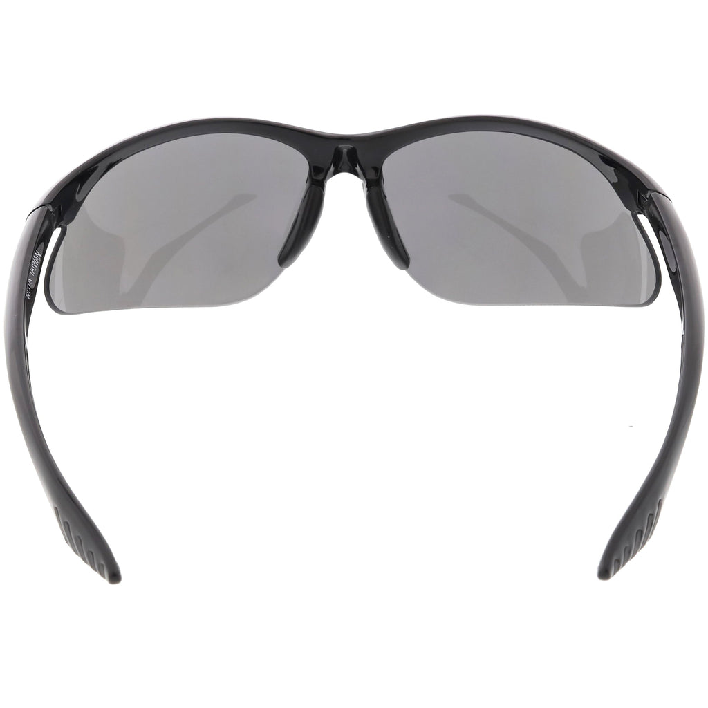 Active Sports Half Frame TR-90 Wrap Around Sunglasses C809