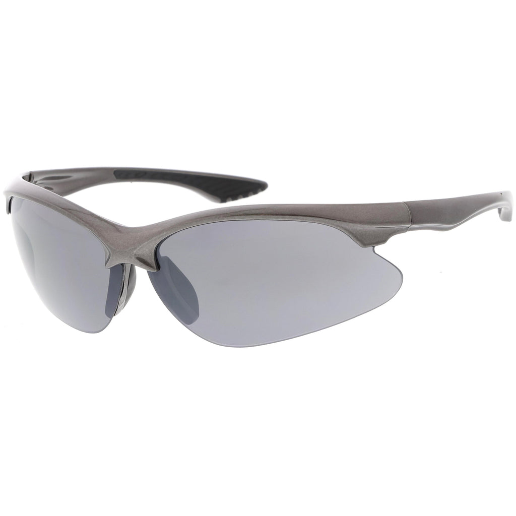 Active Sports Half Frame TR-90 Wrap Around Sunglasses C809