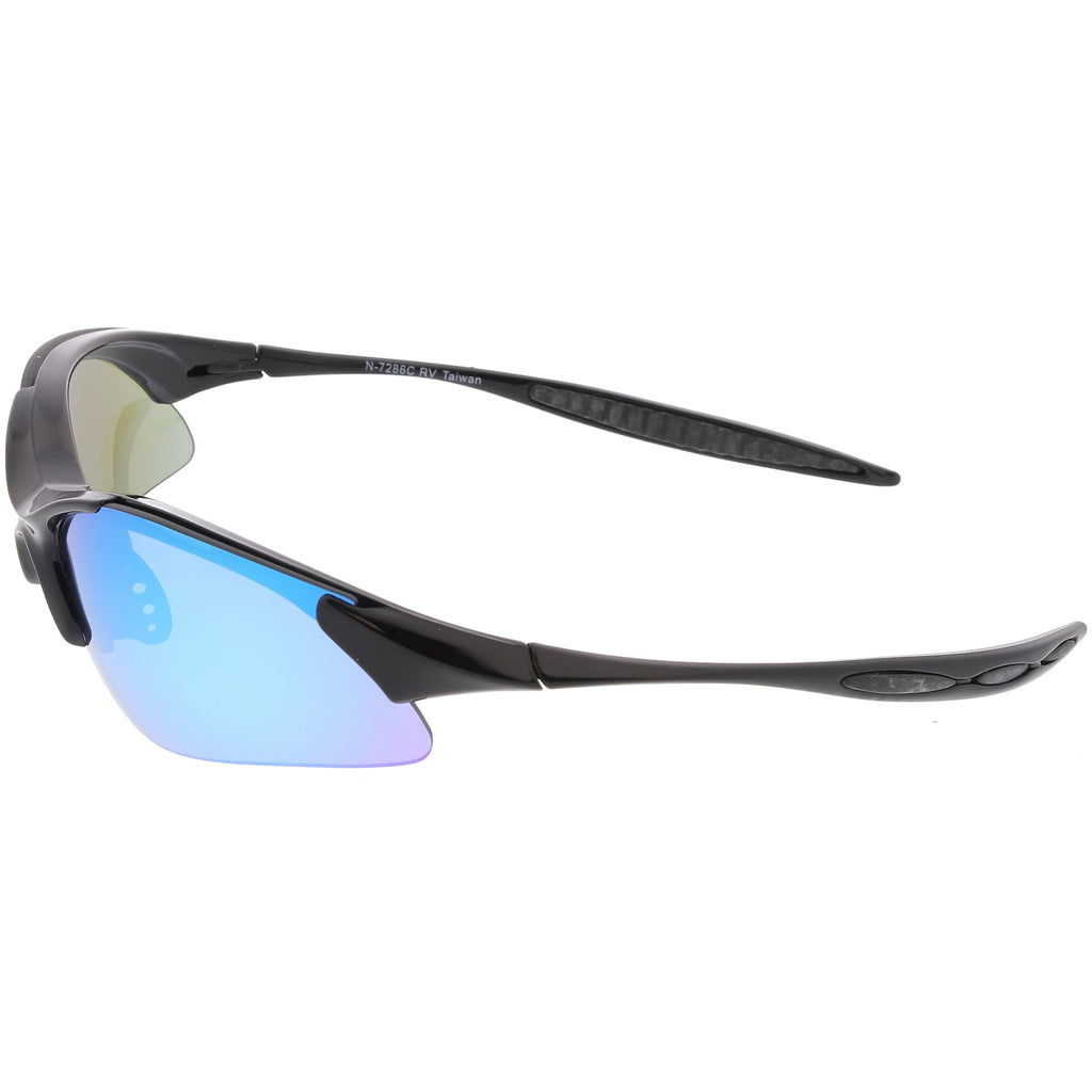 Performance Cycling Running Light Weight TR-90 Mirrored Lens Sunglasses C813