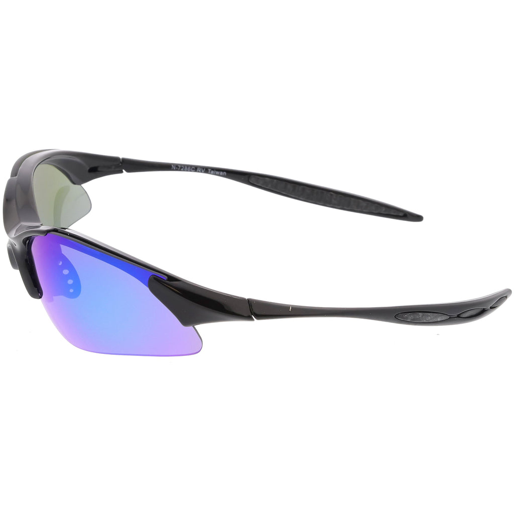 Performance Cycling Running Light Weight TR-90 Mirrored Lens Sunglasses C813