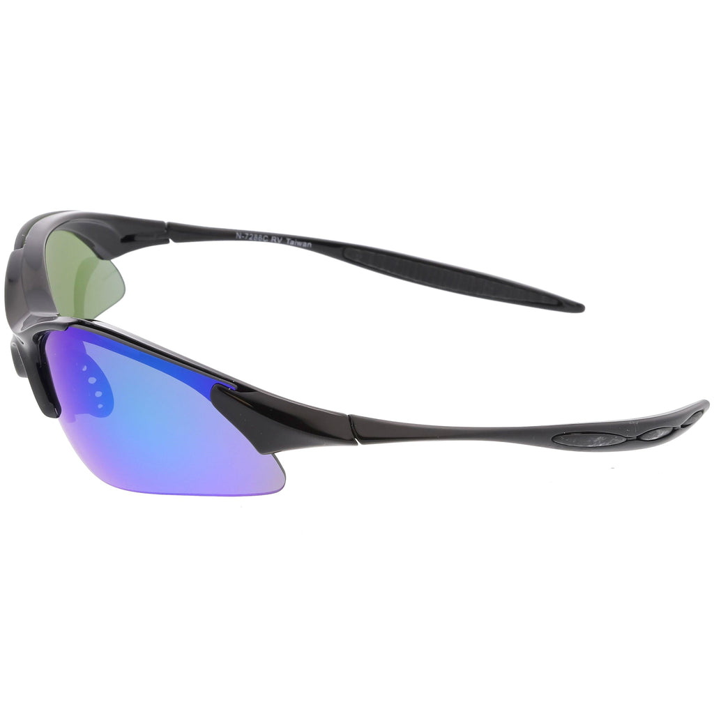 Performance Cycling Running Light Weight TR-90 Mirrored Lens Sunglasses C813