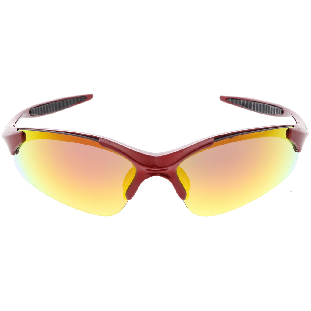 Performance Cycling Running Light Weight TR-90 Mirrored Lens Sunglasses C813