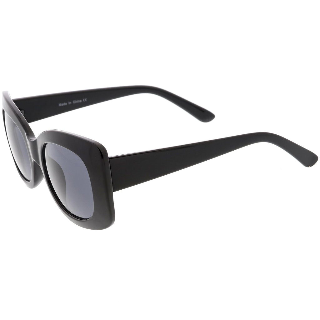 Women's Retro Rectangle 1950's Fashion Sunglasses C832