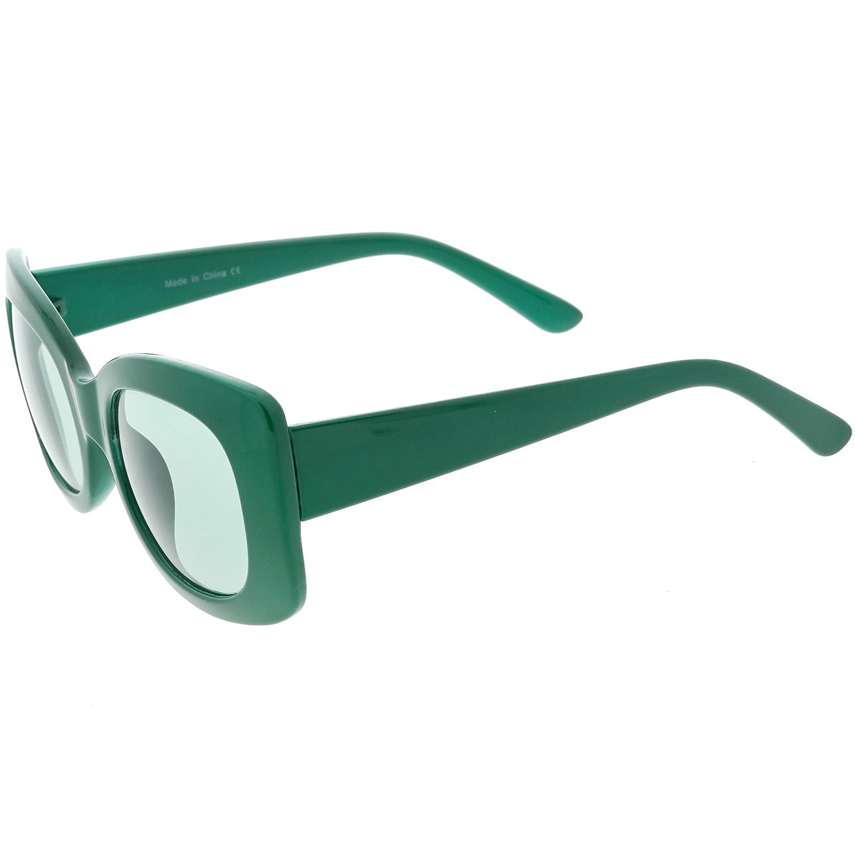 Women's Retro Rectangle 1950's Fashion Sunglasses C832