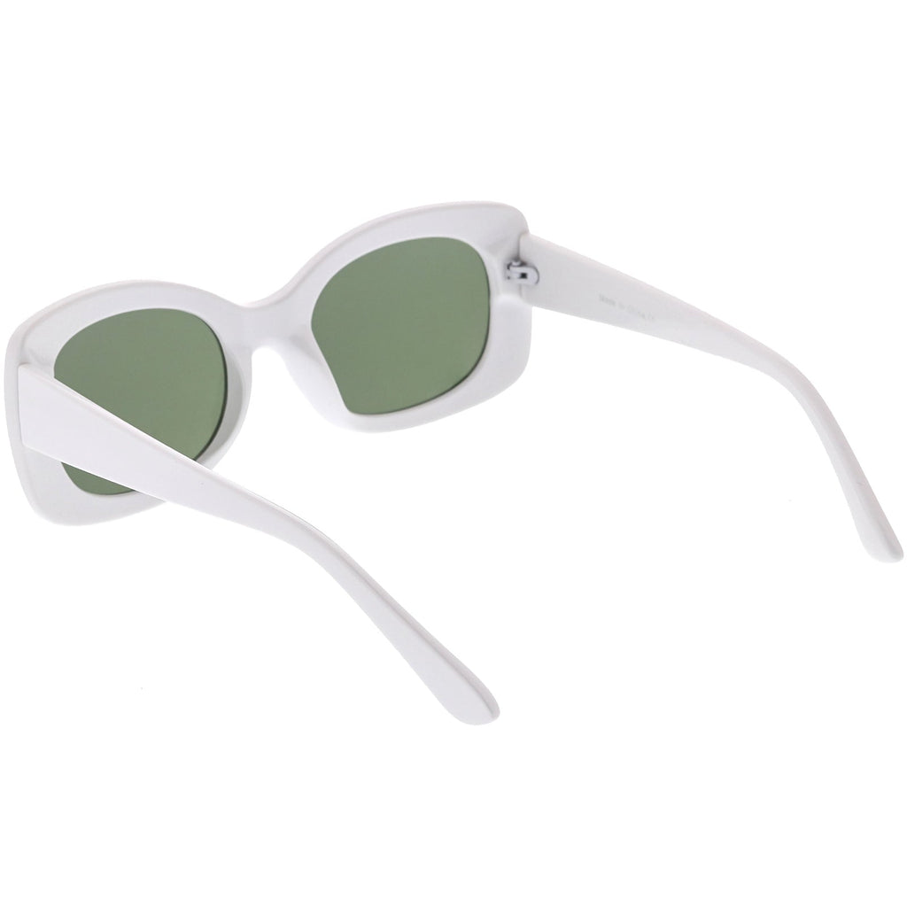 Women's Retro Rectangle 1950's Fashion Sunglasses C832
