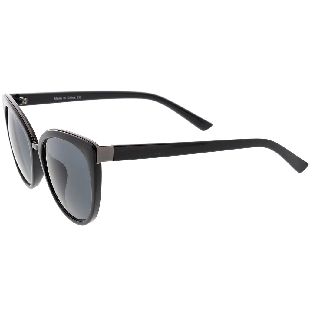 Women's Retro 1950's Oversize Thin Cat Eye Sunglasses C840