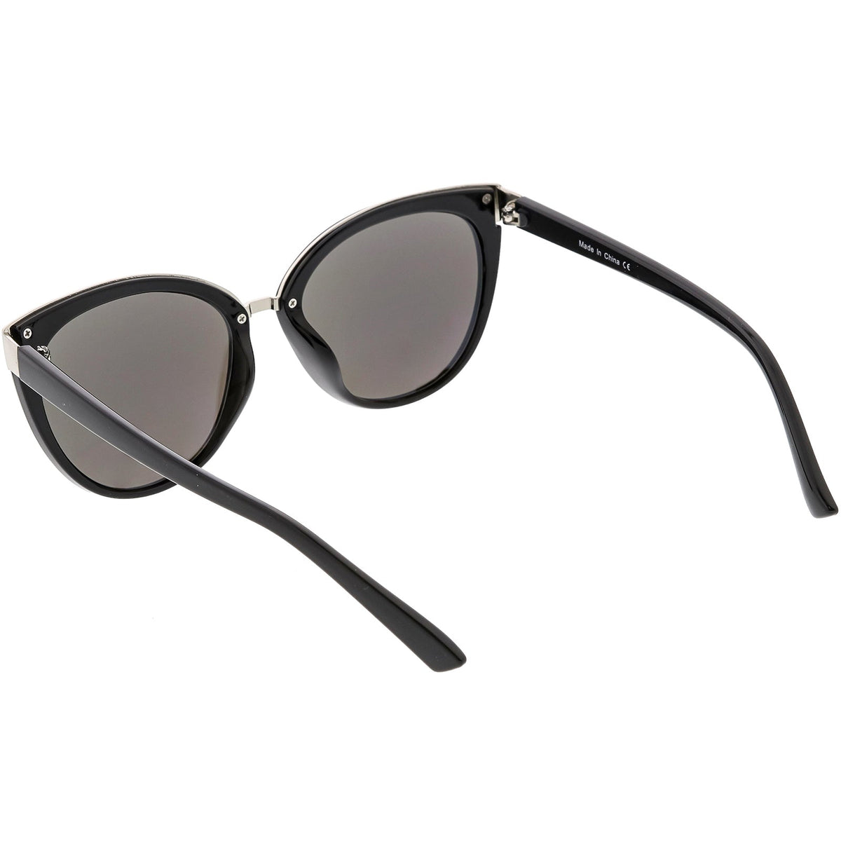 Women's Retro 1950's Oversize Thin Cat Eye Sunglasses C840