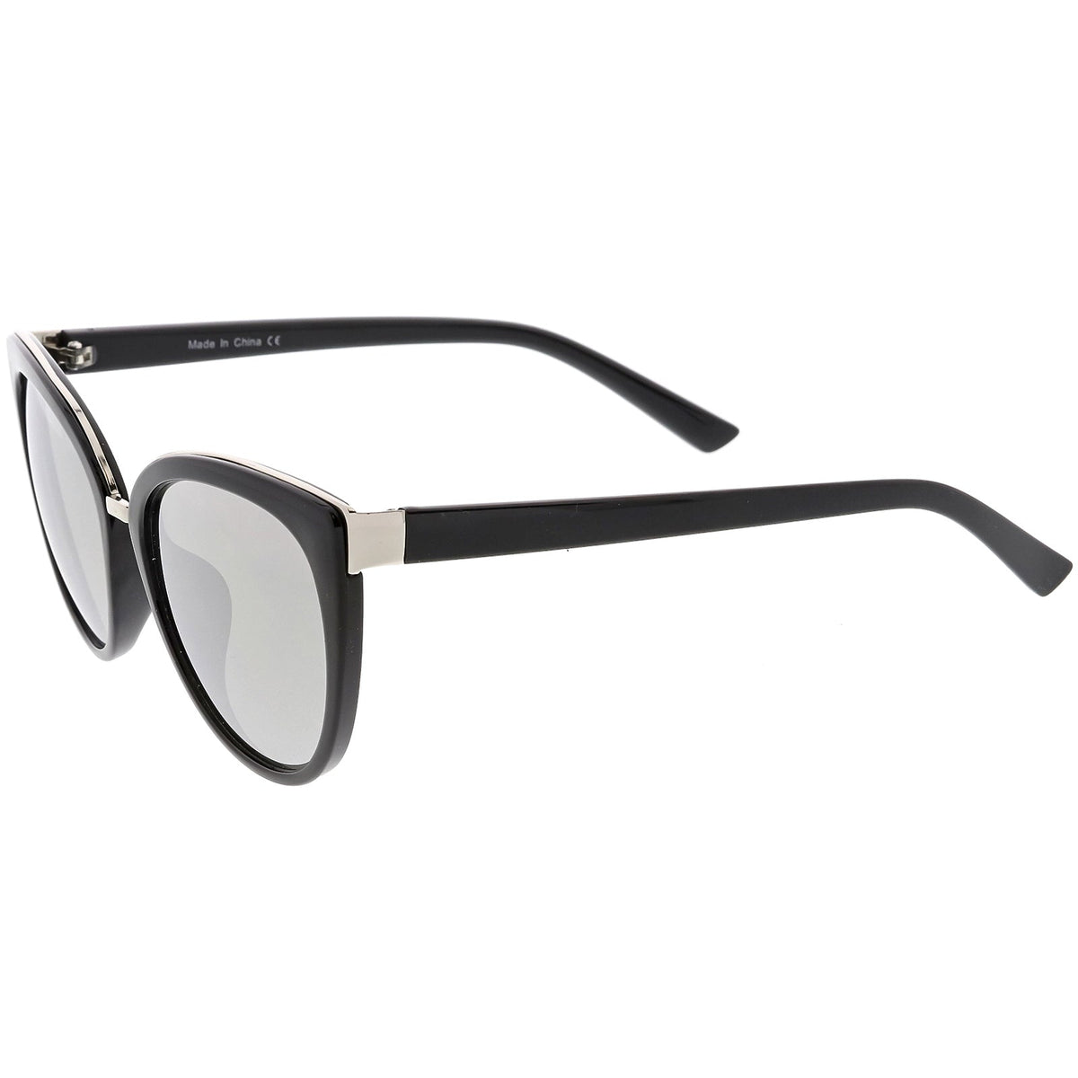 Women's Retro 1950's Oversize Thin Cat Eye Sunglasses C840