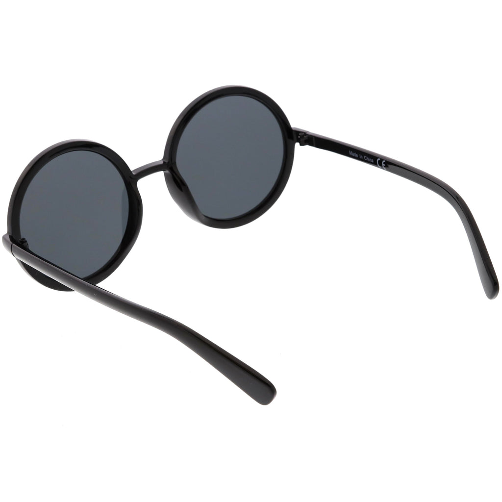 Large Retro Round Circle 1970's Fashion Sunglasses C855