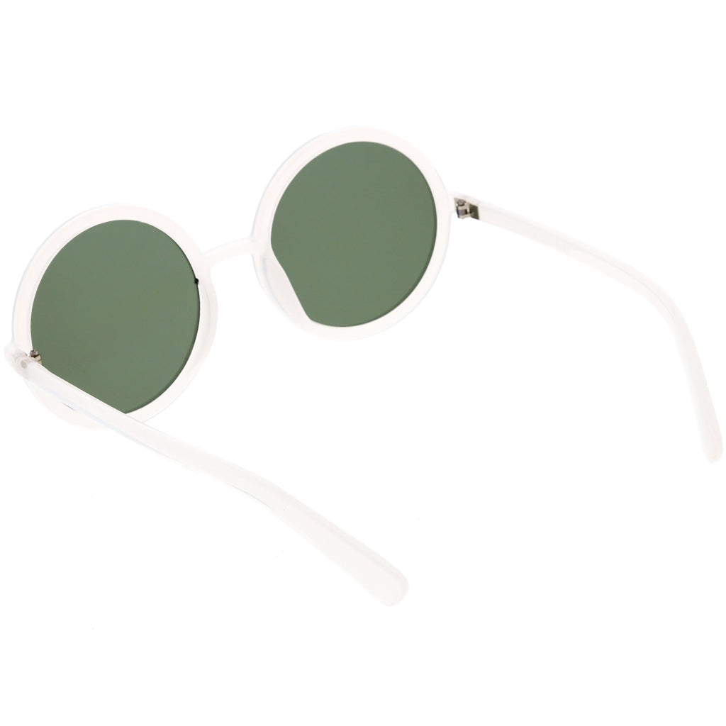 Large Retro Round Circle 1970's Fashion Sunglasses C855