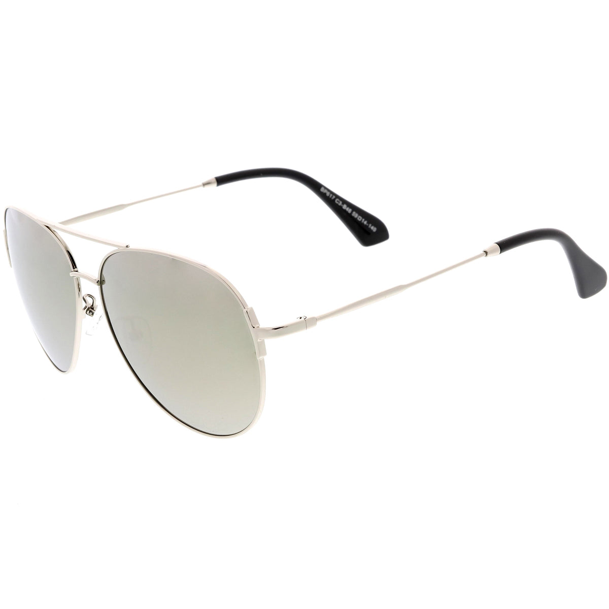 Oversize Metal Arms Polarized Lens Aviator Sunglasses C886