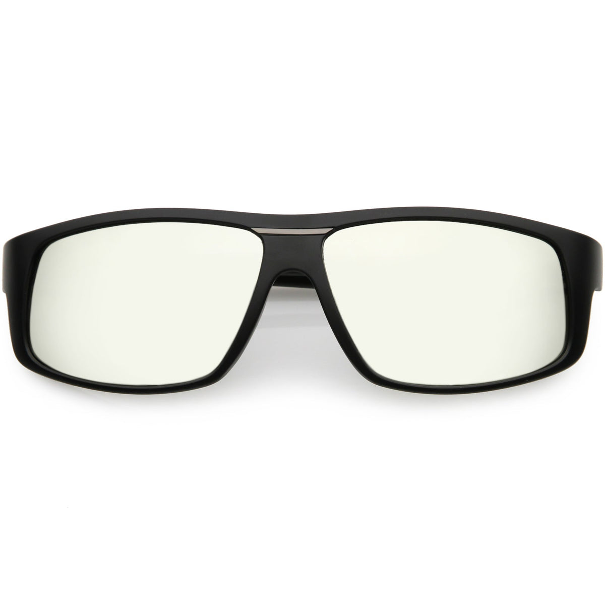 Lifestyle Flat Metal Arms  Polarized Lens Rectangle Sunglasses C892