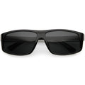 Lifestyle Flat Metal Arms  Polarized Lens Rectangle Sunglasses C892