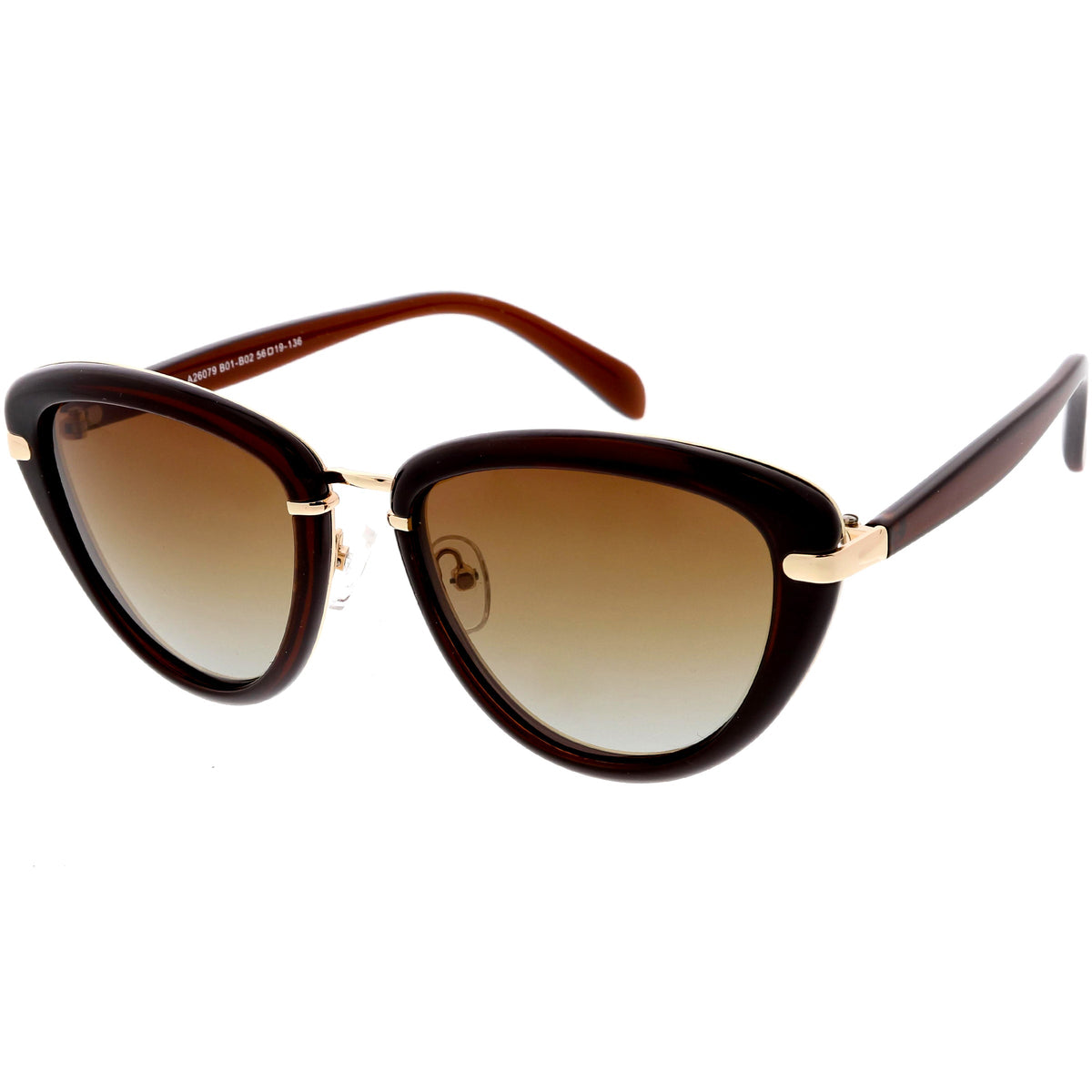 Women's Premium Polarized Lens Cat Eye Sunglasses C899
