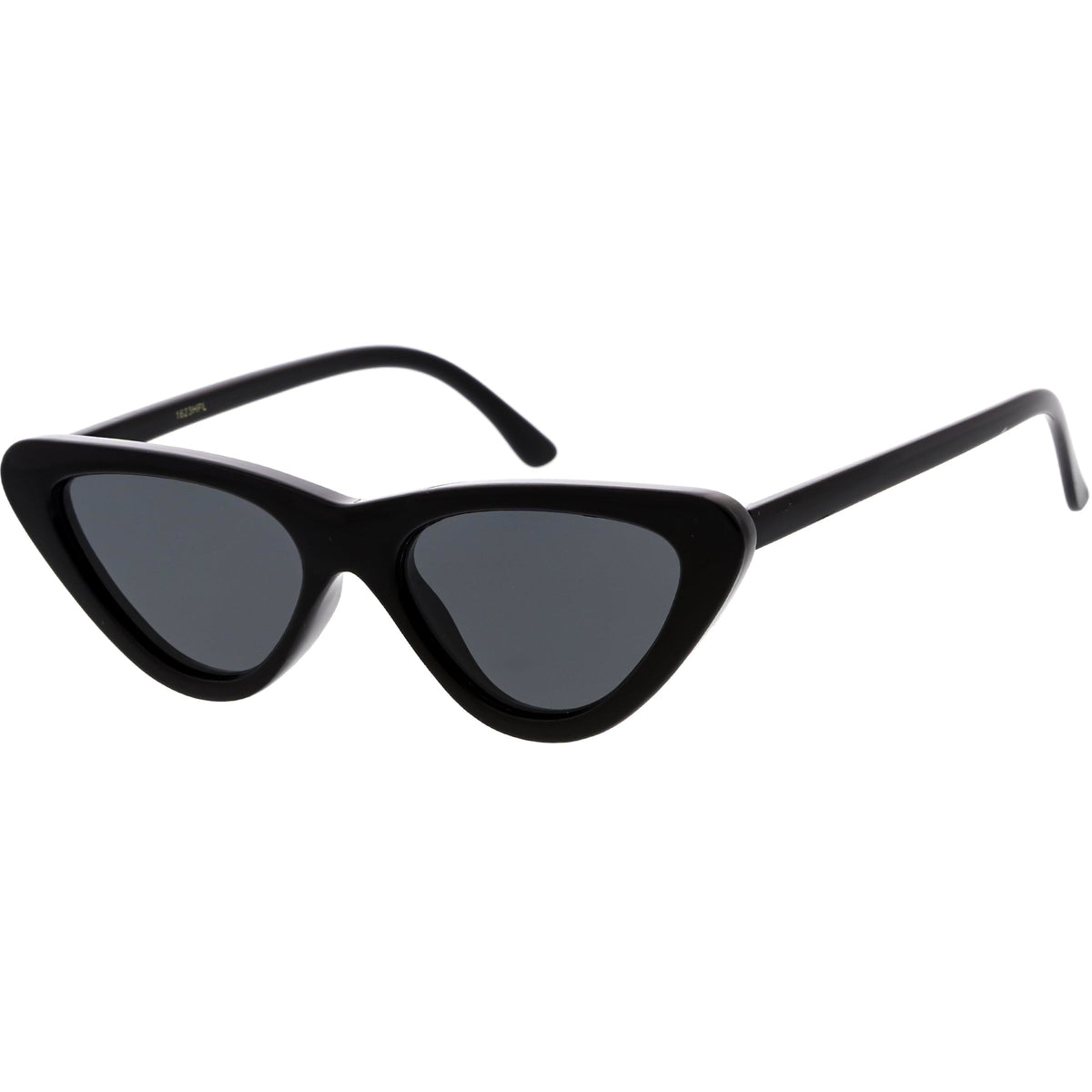 Polarized Neutral Colored Lens Small Thick Cat Eye Sunglasses C927
