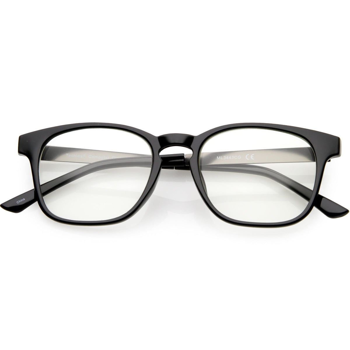 Classic Anti Blue Light Square Horn Rimmed Blue Blocking Computer Glasses C929