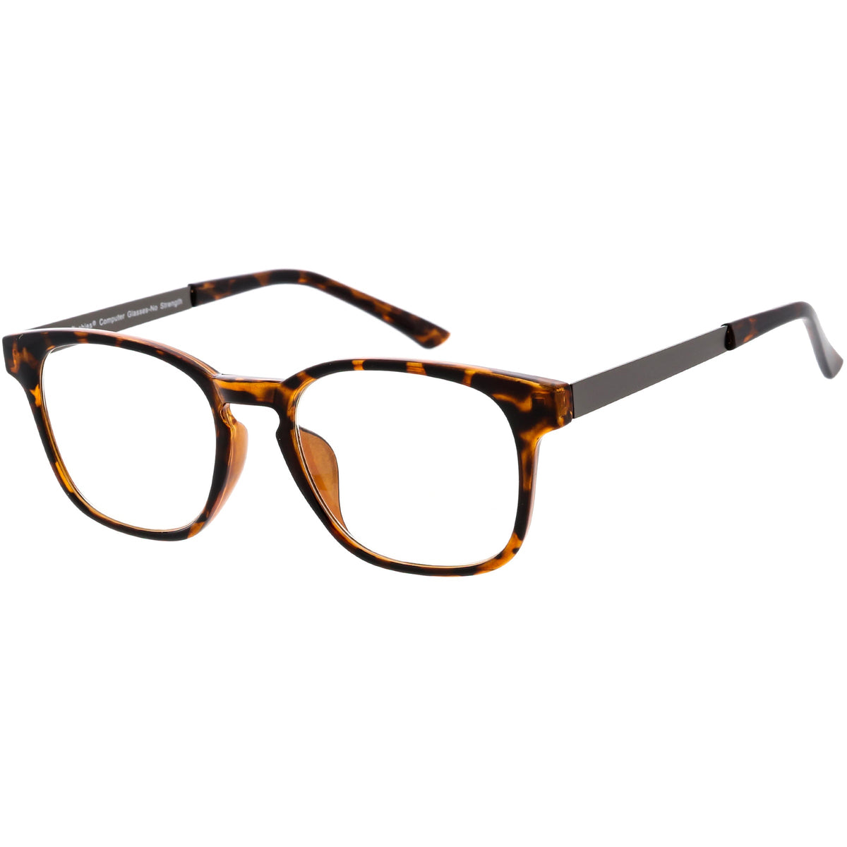 Classic Anti Blue Light Square Horn Rimmed Blue Blocking Computer Glasses C929
