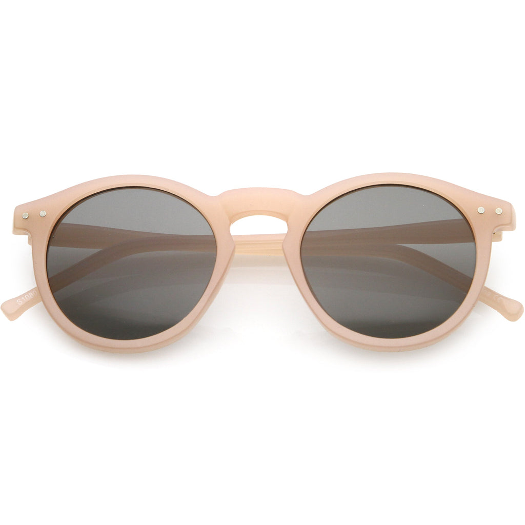 Vintage Inspired Round Indie Dapper P3 Polarized Sunglasses C933