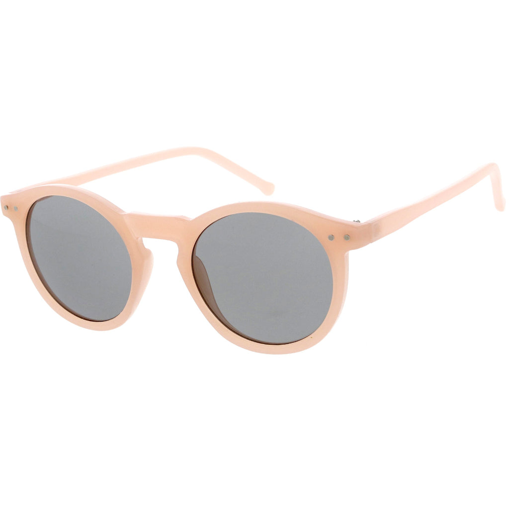 Vintage Inspired Round Indie Dapper P3 Polarized Sunglasses C933