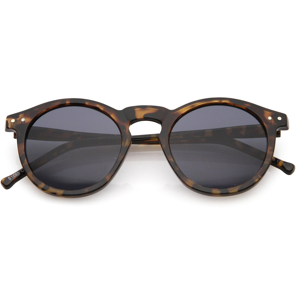 Vintage Inspired Round Indie Dapper P3 Polarized Sunglasses C933