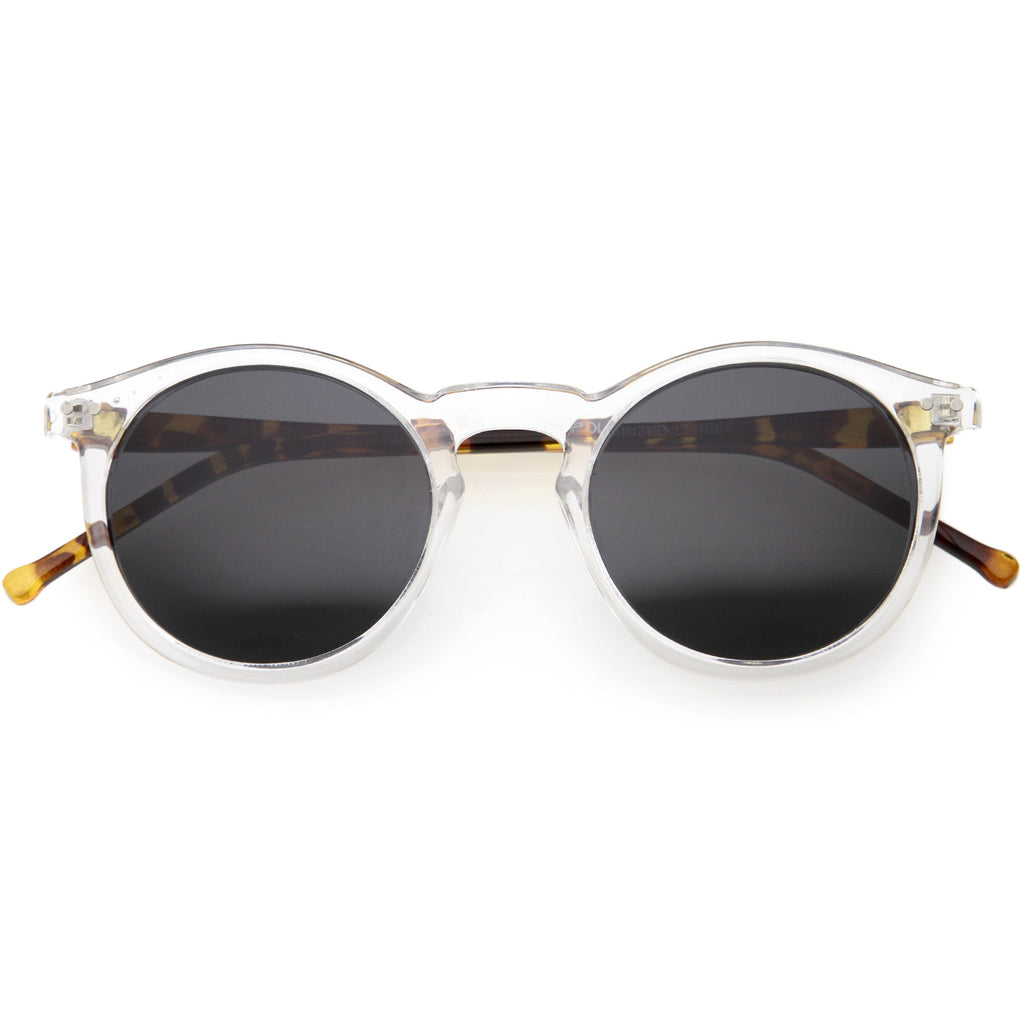 Vintage Inspired Round Indie Dapper P3 Polarized Sunglasses C933