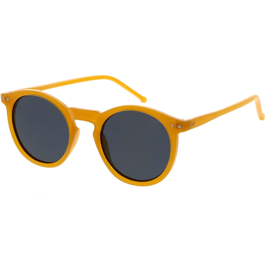 Vintage Inspired Round Indie Dapper P3 Polarized Sunglasses C933