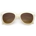 Women's Oversize Geometric Round Cat Eye Sunglasses C938