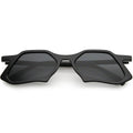 Retro Unique Groovy Geometric High Temple Sunglasses C949
