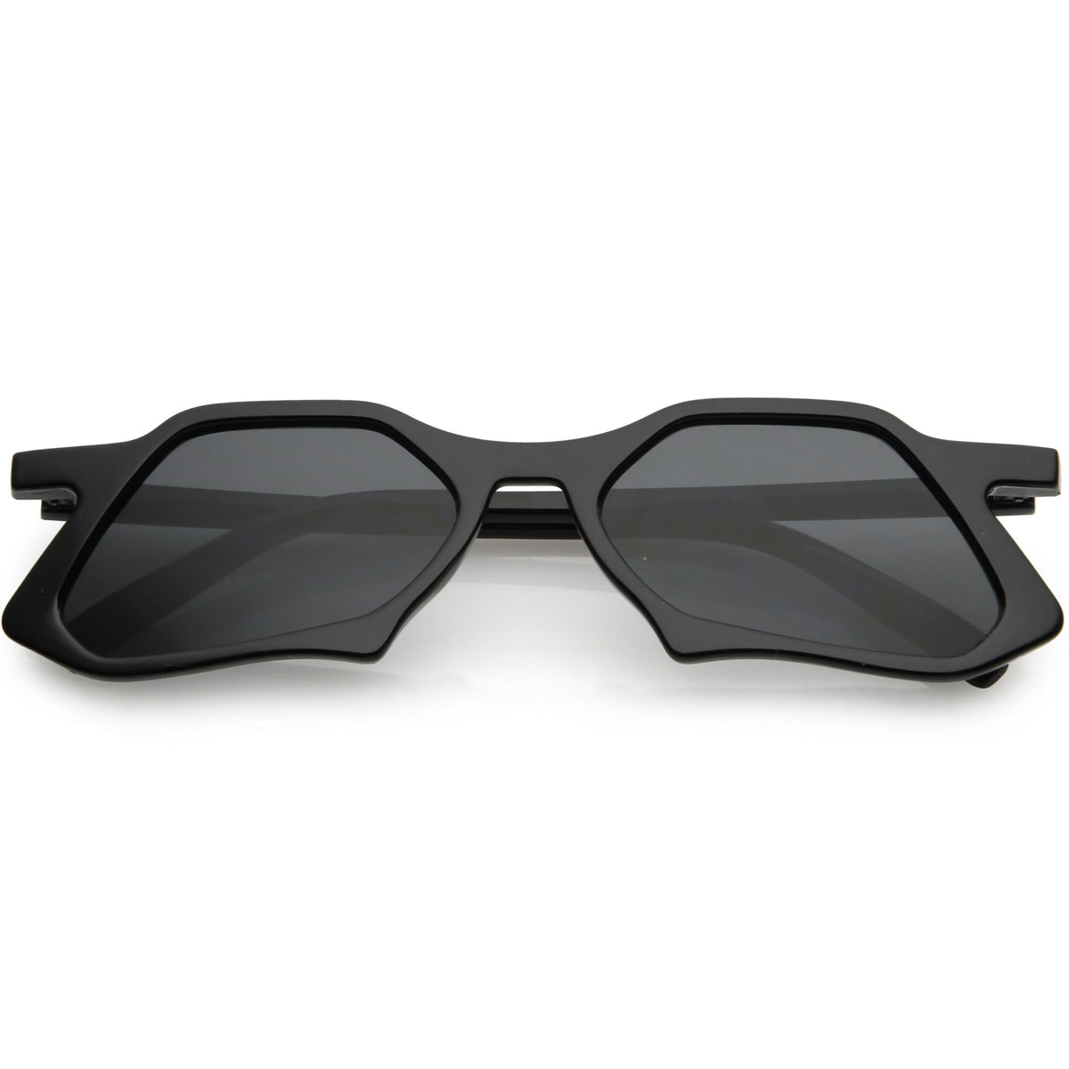 Retro Unique Groovy Geometric High Temple Sunglasses C949