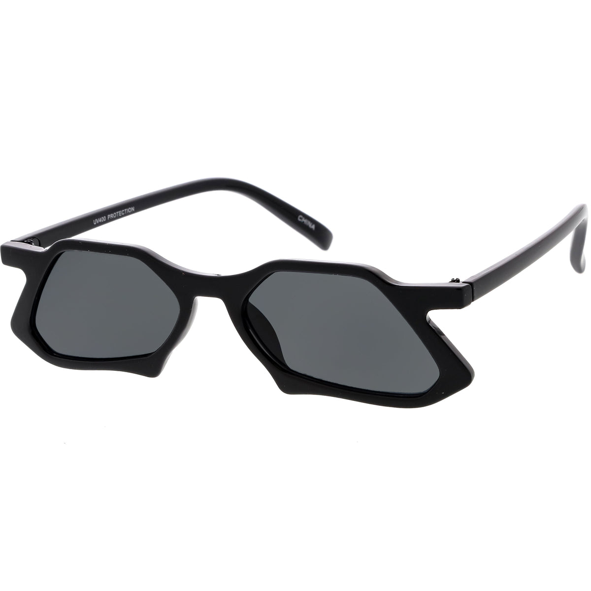 Retro Unique Groovy Geometric High Temple Sunglasses C949